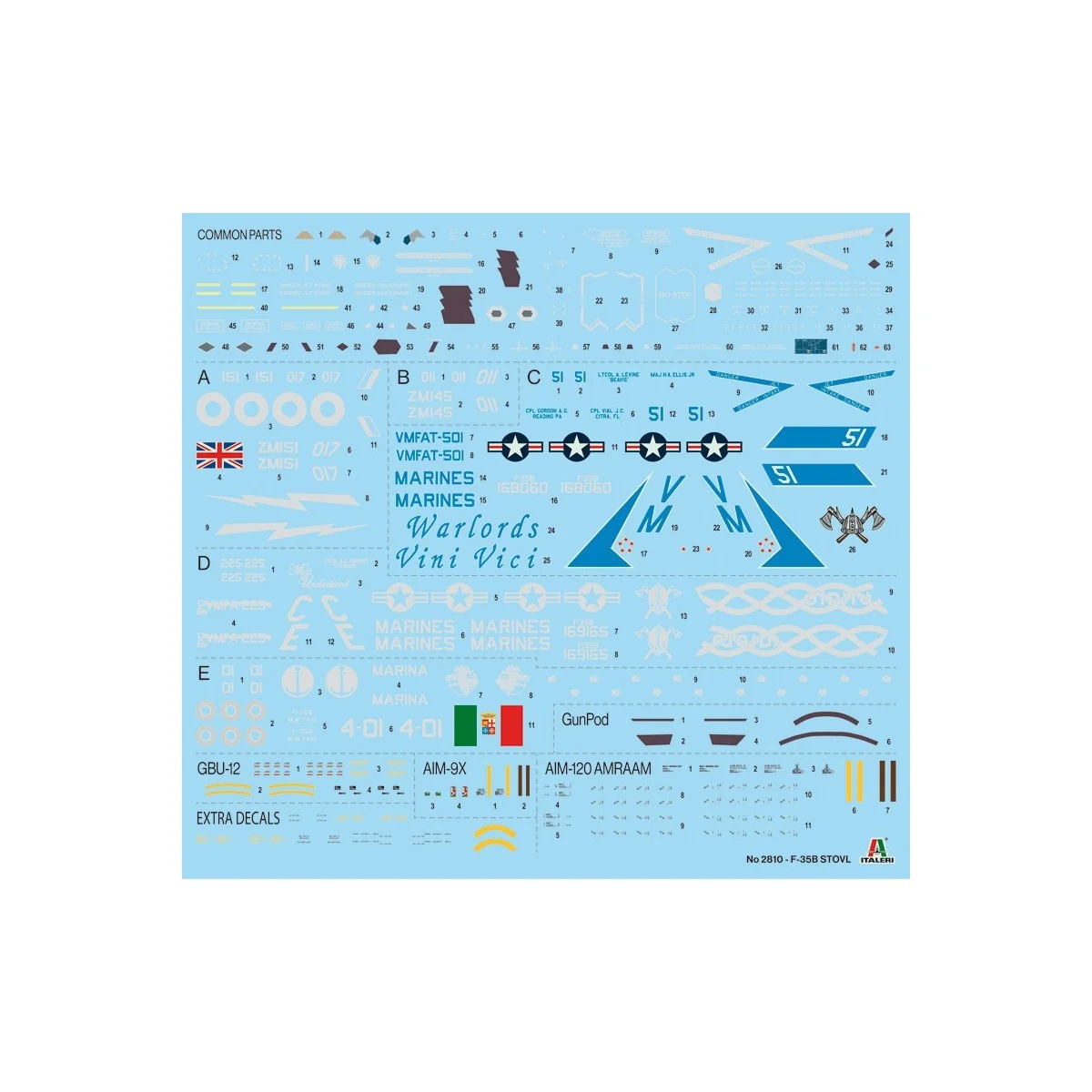 F-35B Lightning II 1/48 Italeri Italeri I2810 - 3