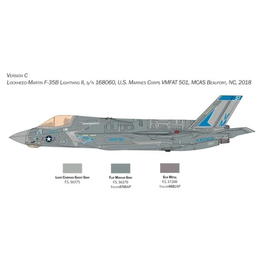 I2810-F-35B Lightning II 1/48 Italeri - I2810
