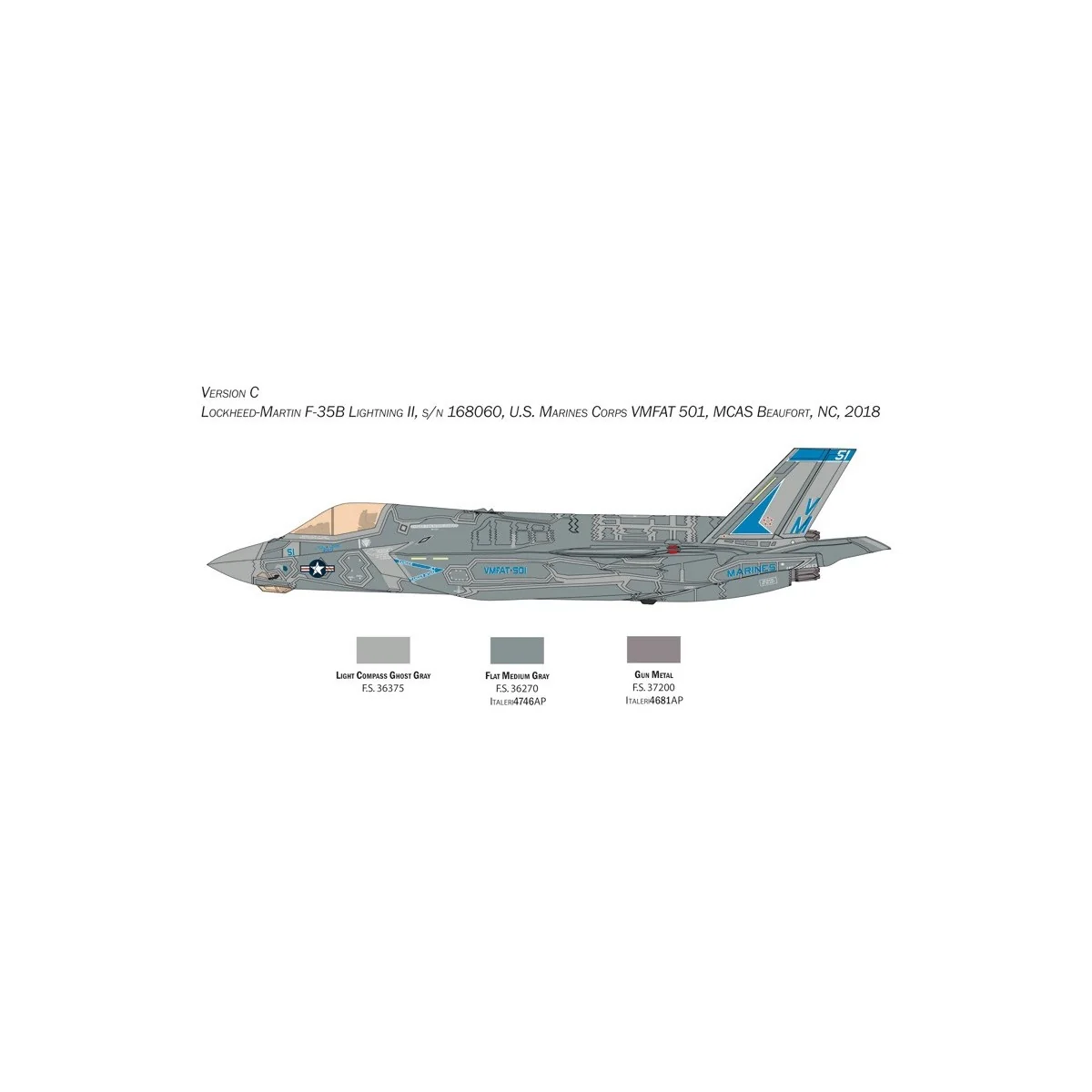 F-35B Lightning II 1/48 Italeri Italeri I2810 - 6 F-35B Lightning II 1/48 Italeri Italeri I2810 - 6