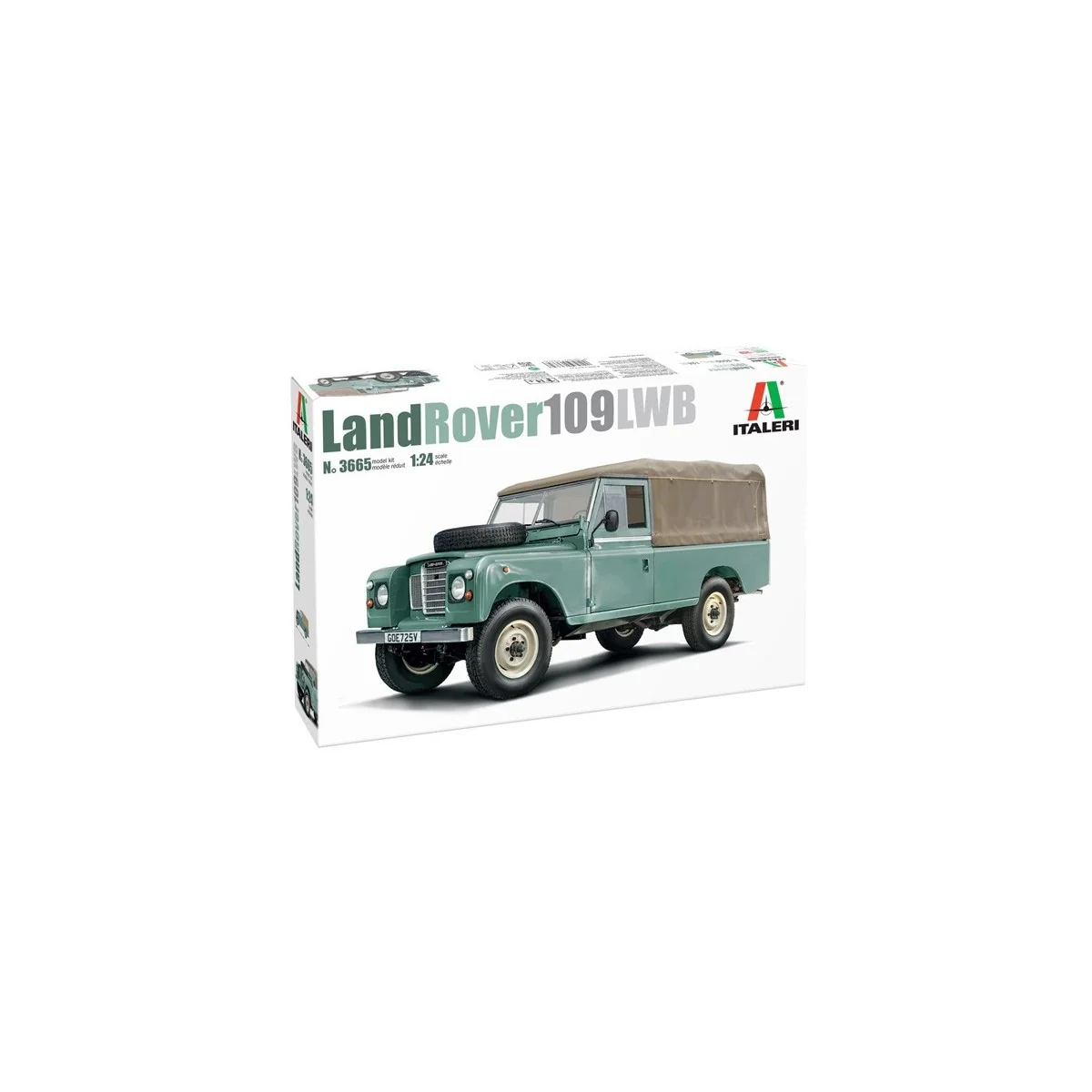 Land Rover 109 LWB 1/24 Italeri Italeri I3665 - 2 Land Rover 109 LWB 1/24 Italeri Italeri I3665 - 2