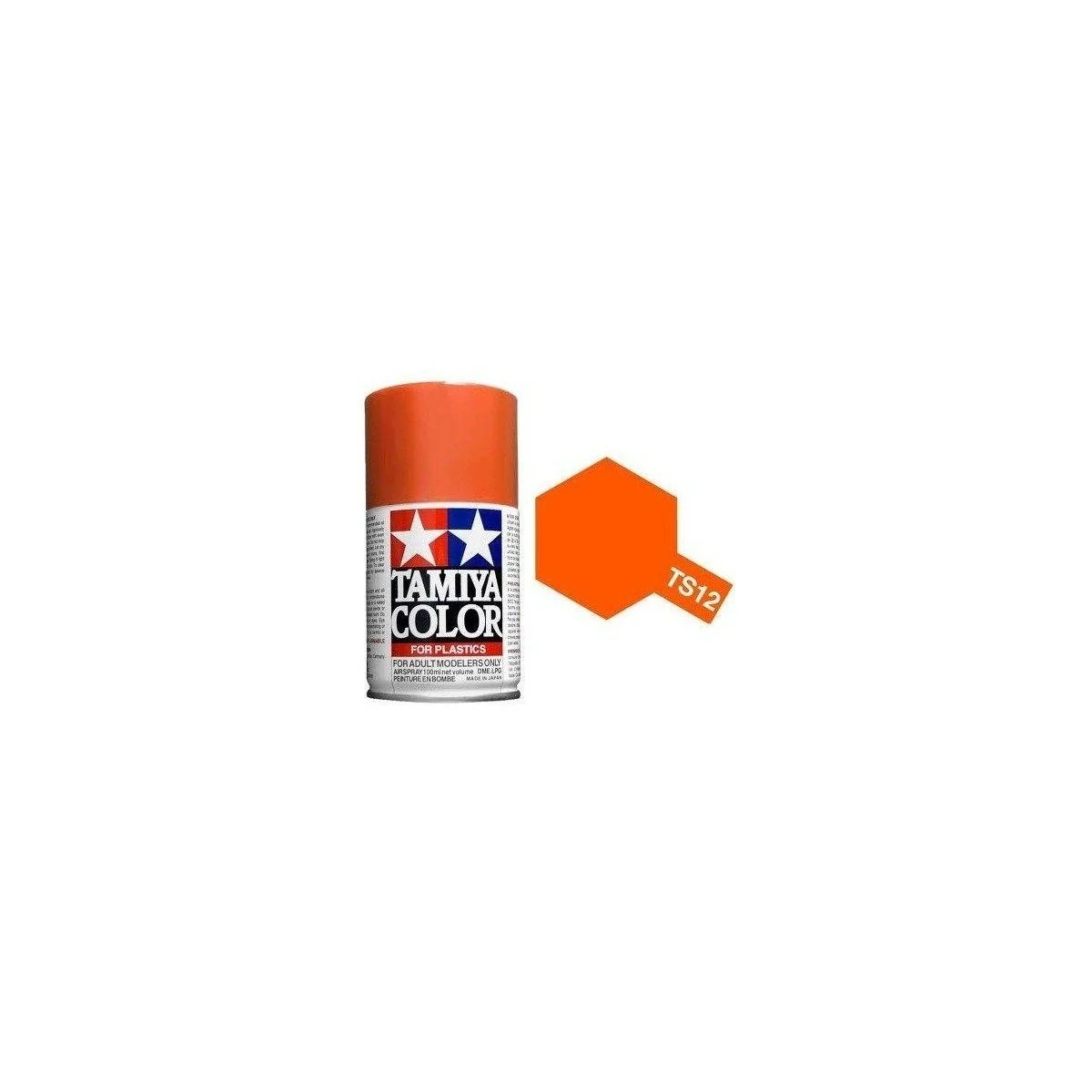 Bomb bright Orange TS12 Tamiya paint - 85012 Bomb bright Orange TS12 Tamiya paint - 85012