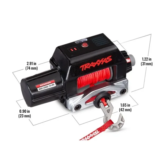 TRX-8855-Winch with remote control TRX4 - TRX6 crawler Traxxas