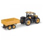 500907654-Tracteur JCB avec remorque 1/16 RTR Carson