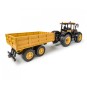 500907654-Tracteur JCB avec remorque 1/16 RTR Carson