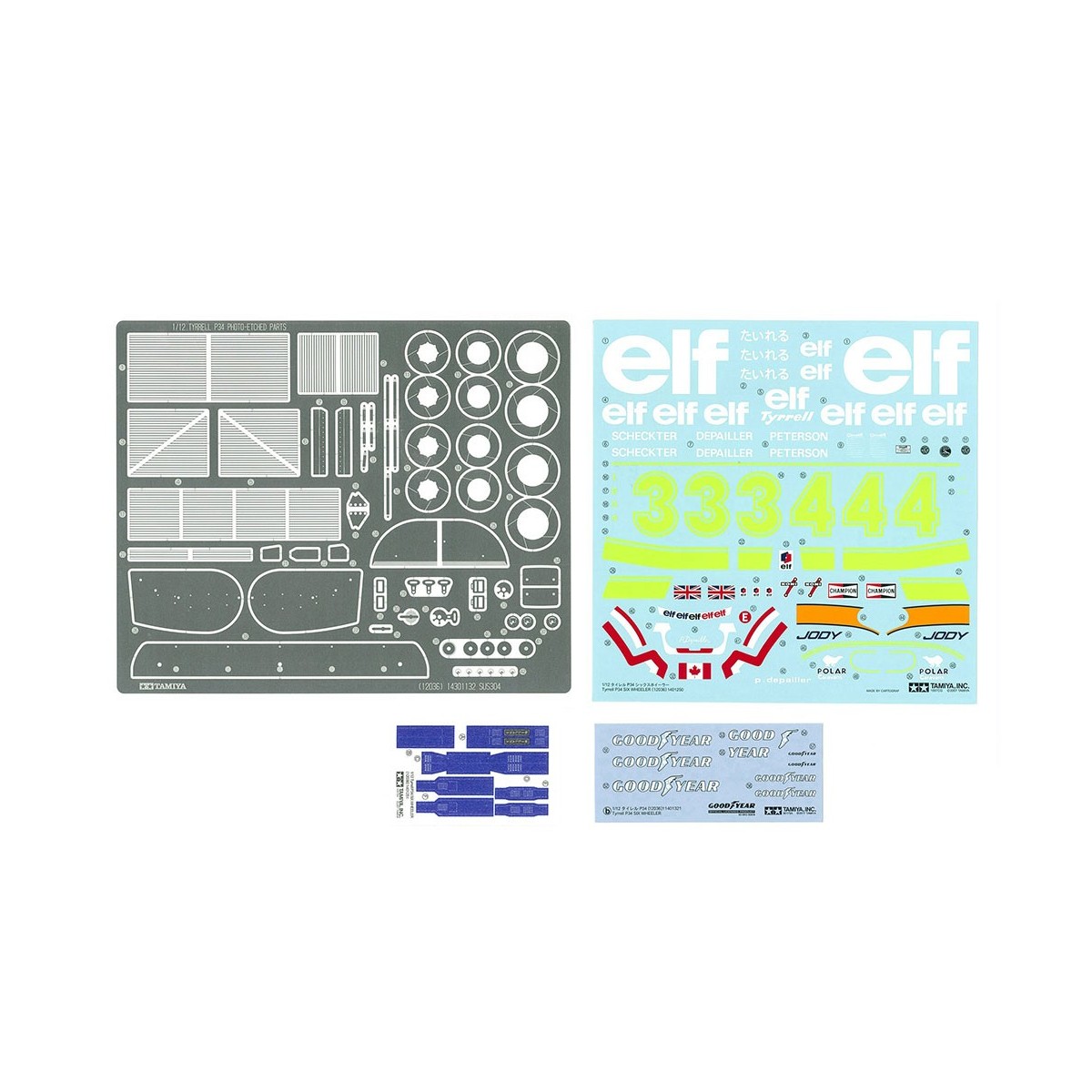 Tyrrell P34 Six Wheeler 1/12 Tamiya Tamiya 12036 - 9