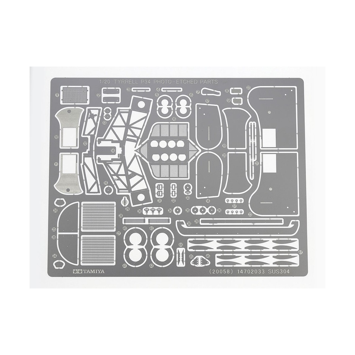 Tyrrell P34 GP Japan 1976 1/20 Tamiya Tamiya 20058 - 8