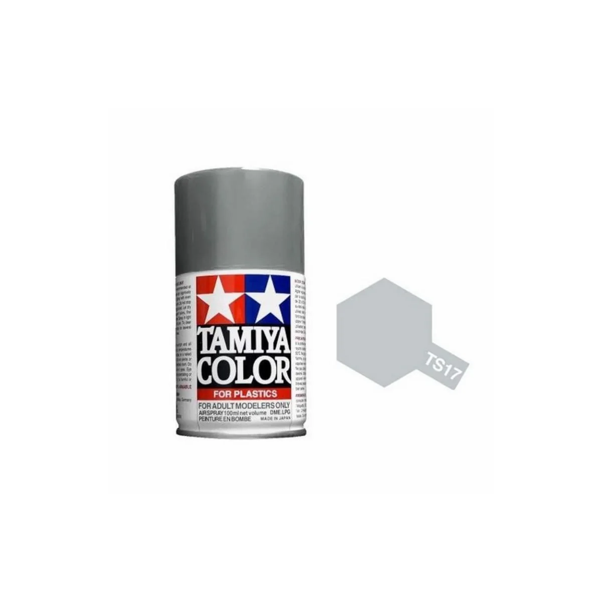 Paint bomb bright aluminum TS17 Tamiya - 85017 Paint bomb bright aluminum TS17 Tamiya - 85017