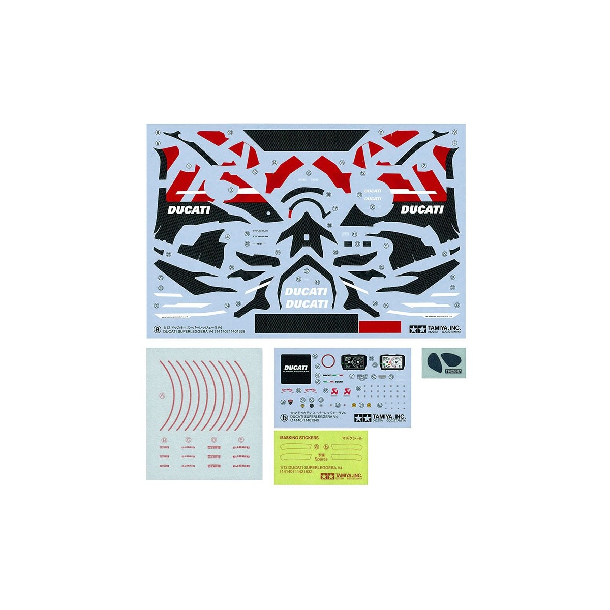 Motorcycle Ducati Superleggera V4 1/12 Tamiya Tamiya 14140 - 16
