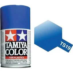 Tamiya TS19 Gloss Metallic Blue Spray Paint - 85019 - 85019