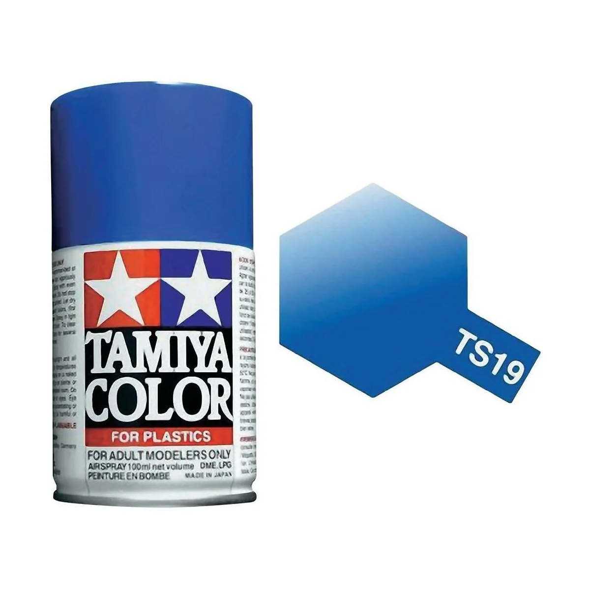 Tamiya TS19 Gloss Metallic Blue Spray Paint - 85019 - 85019