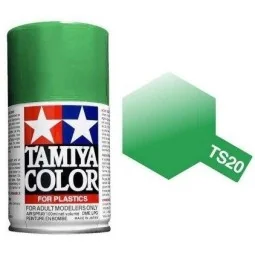 Paint bomb green shiny Metal TS20 Tamiya - 85020