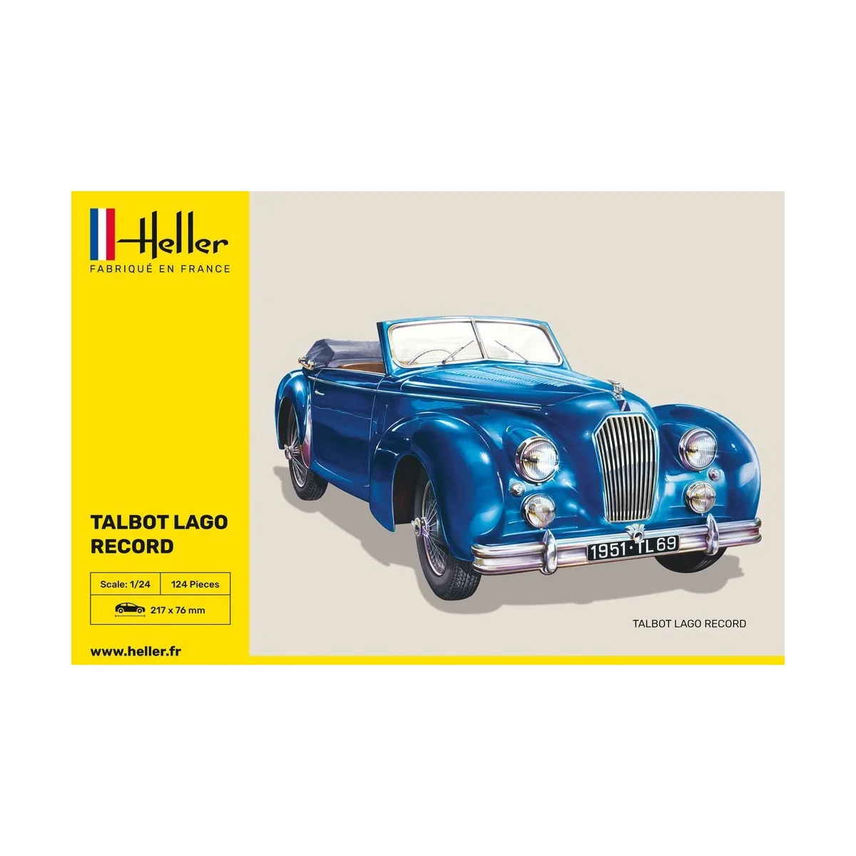 Talbot Lago Record 1/24 Heller Heller HEL-80711 - 2 Talbot Lago Record 1/24 Heller Heller HEL-80711 - 2