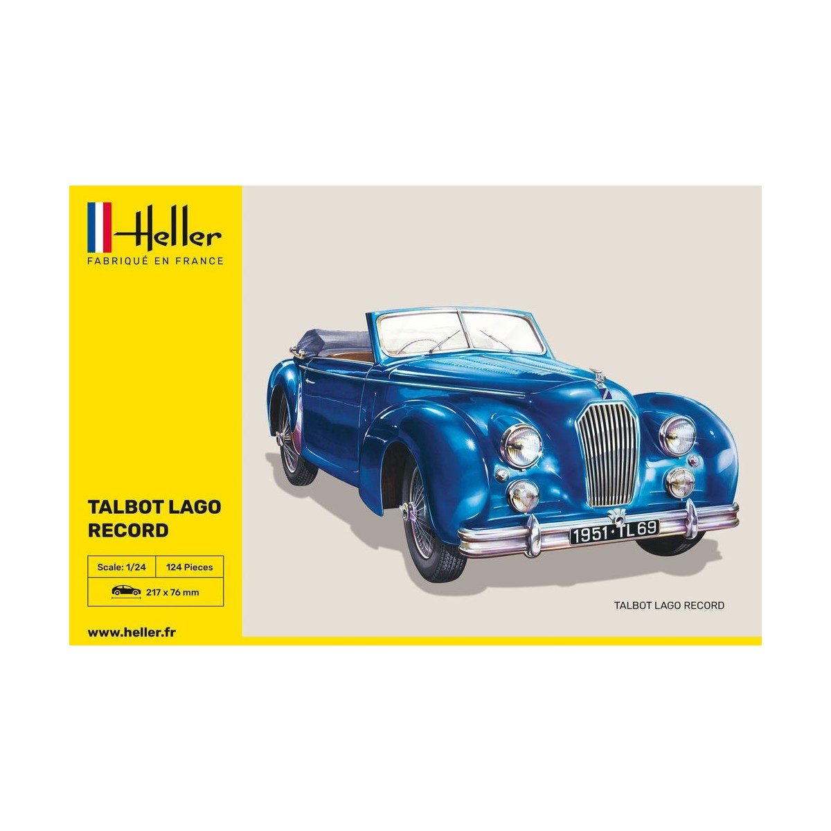 Talbot Lago Record 1/24 Heller Heller HEL-80711 - 2 Talbot Lago Record 1/24 Heller Heller HEL-80711 - 2