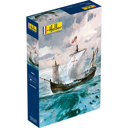 HEL-80816-Bateau Pinta 1/75 Heller
