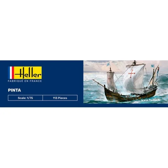 Boat Pinta 1/75 Heller Heller HEL-80816 - 4 HEL-80816-Boat Pinta 1/75 Heller - HEL-80816