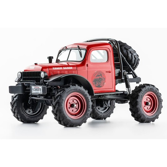 FMS12401RD-FCX24 Power Wagon à l'échelle 1/24 RTR FMS