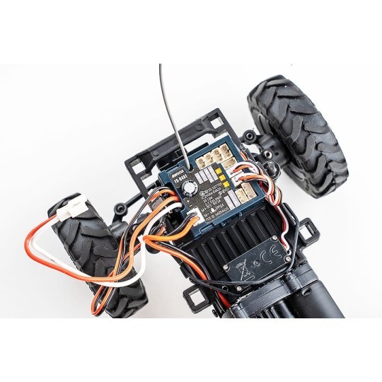 FMS12401RD-FCX24 Power Wagon à l'échelle 1/24 RTR FMS