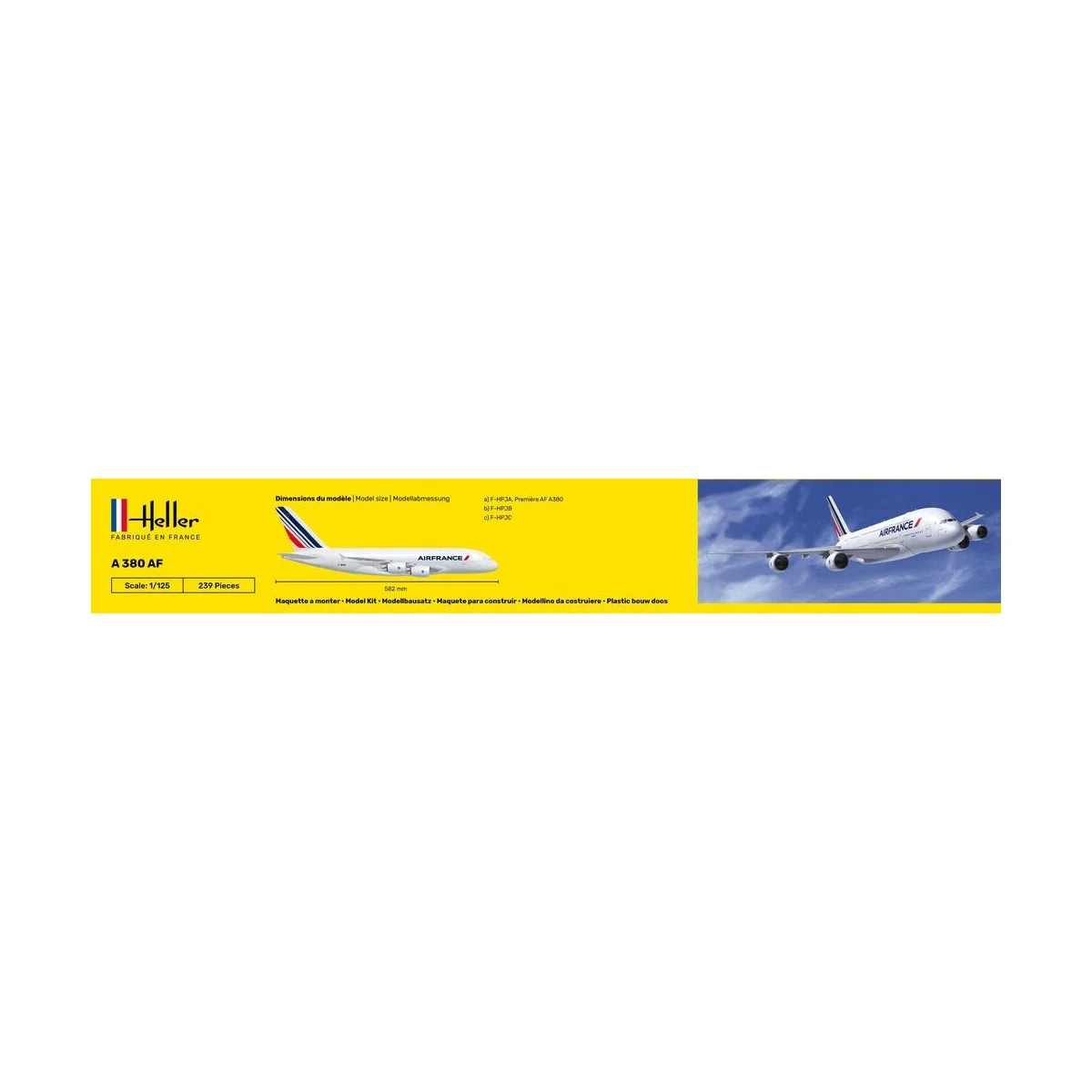copy of Boeing B-747-200 Air France 1/125 Heller Heller HEL-80436 - 4 copy of Boeing B-747-200 Air France 1/125 Heller Heller HEL-80436 - 4