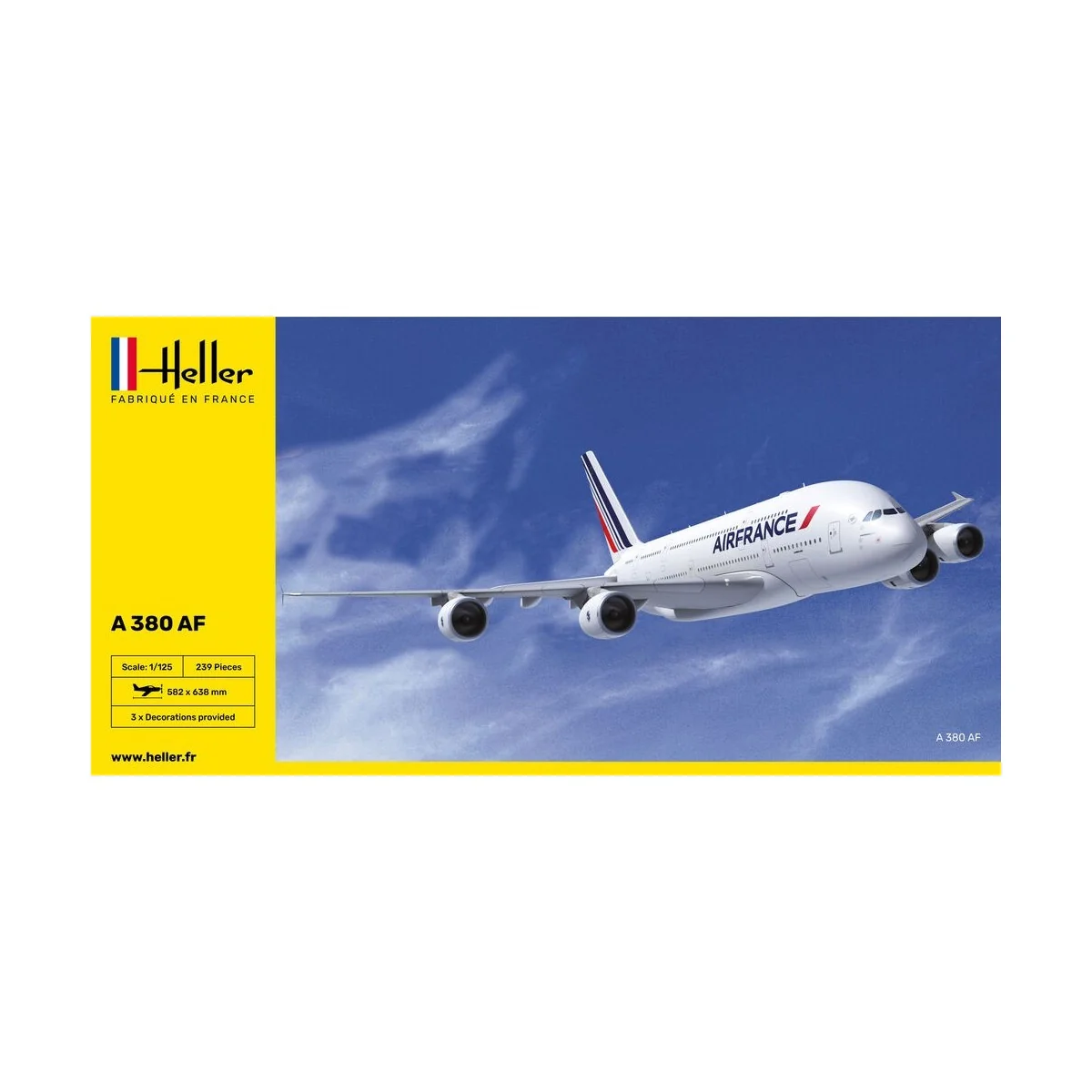Airbus A 380 Air France 1/125 Heller Heller HEL-80436 - 2 Airbus A 380 Air France 1/125 Heller Heller HEL-80436 - 2