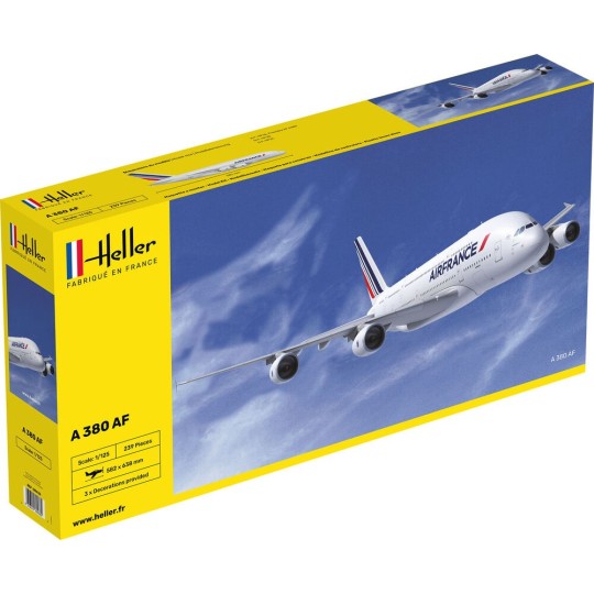 HEL-80436-Airbus A 380 Air France 1/125 Heller