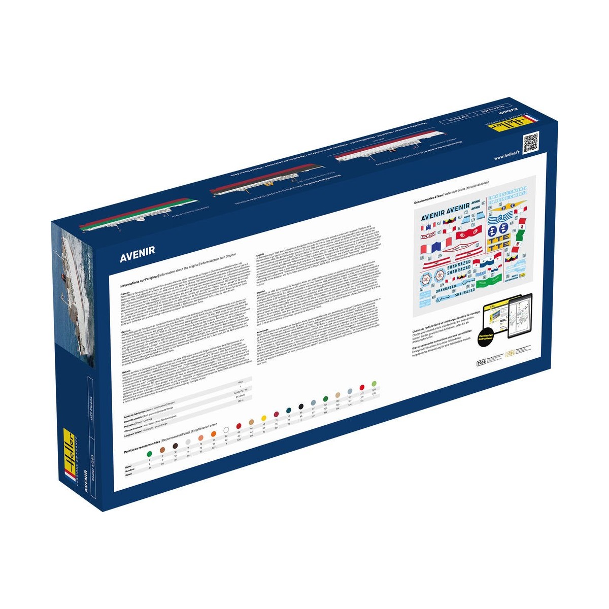 Bateau Avenir 1/200 Heller Heller 80625 - 3