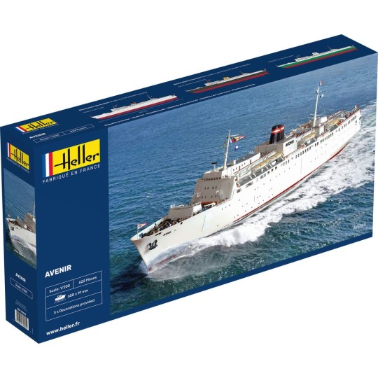 Boat Avenir 1/200 Heller Heller 80625 - 1 HEL-80625-Boat Avenir 1/200 Heller - HEL-80625