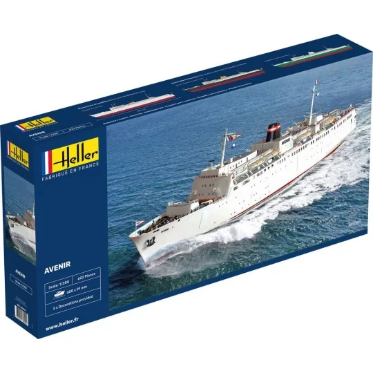 Boat Avenir 1/200 Heller Heller 80625 - 1 HEL-80625-Boat Avenir 1/200 Heller - HEL-80625
