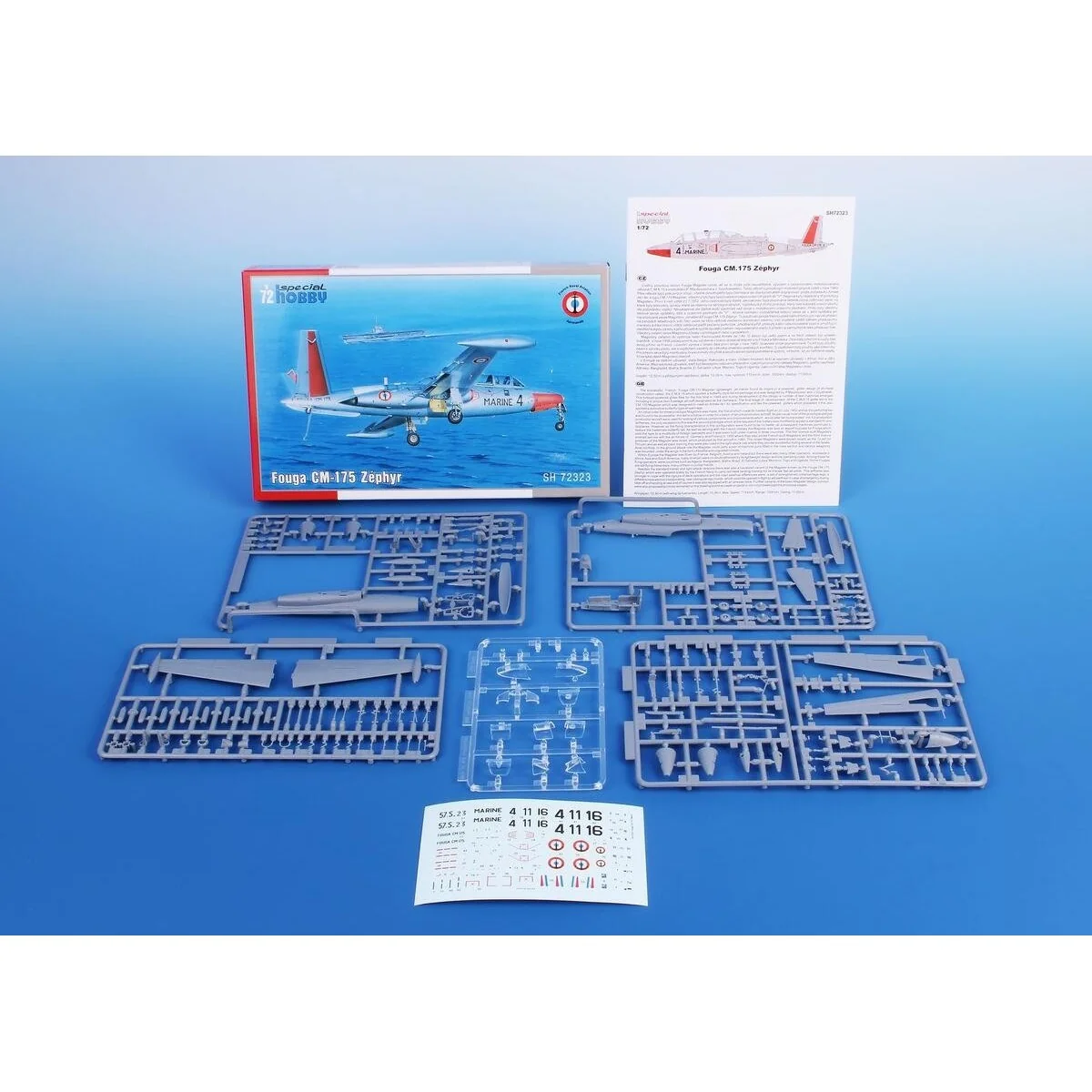 Fouga CM-175 Zephyr 1/72 Special Hobby SH72323 - 2 Fouga CM-175 Zephyr 1/72 Special Hobby SH72323 - 2