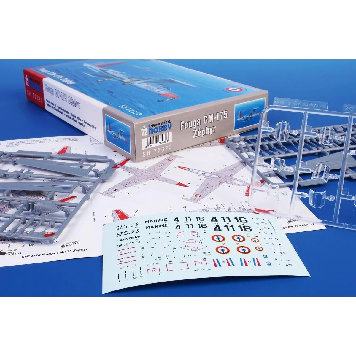 Fouga CM-175 Zéphyr 1/72 Special Hobby SH72323 - 5