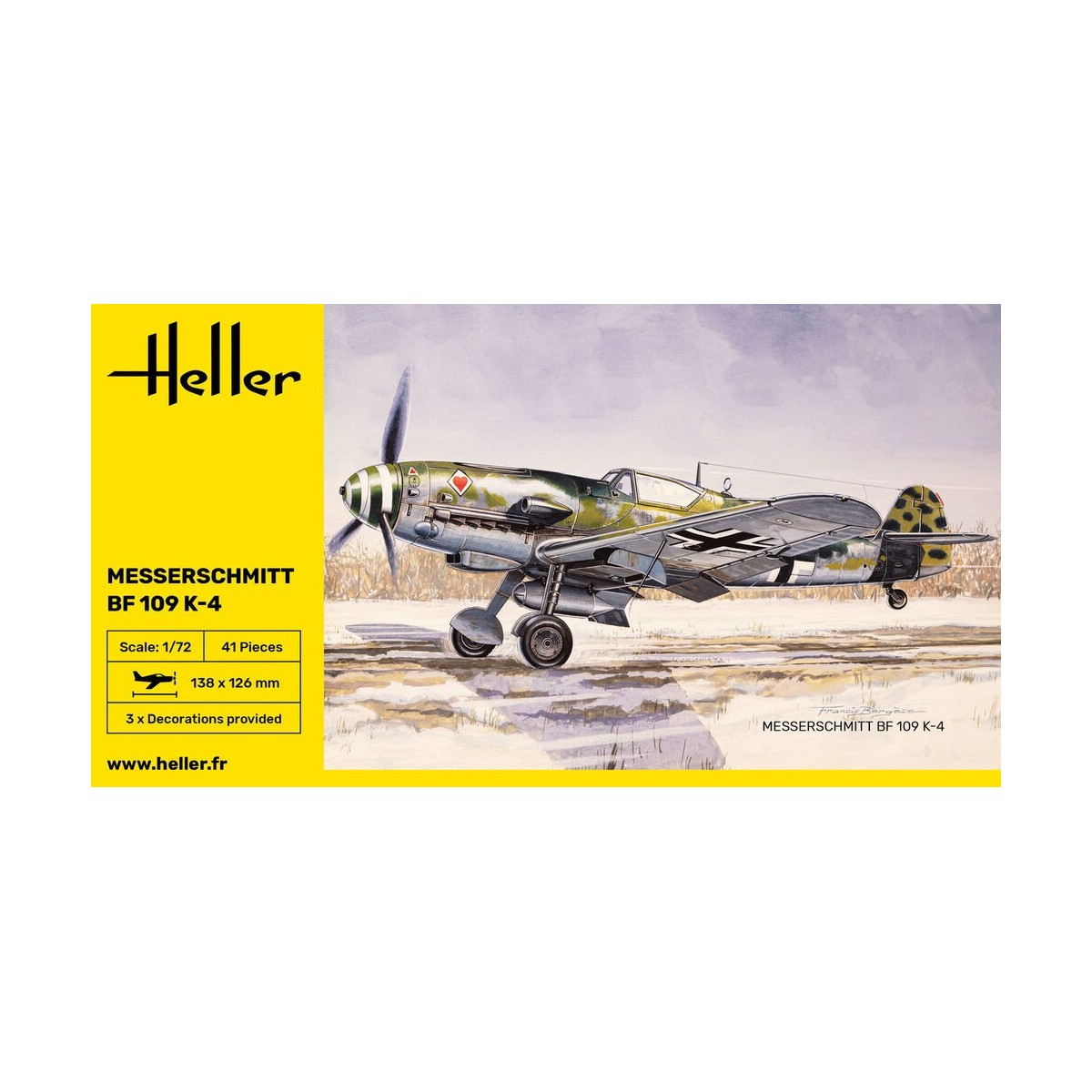 Messerschmitt BF 109 K-4 1/72 Heller Heller 80229 - 2