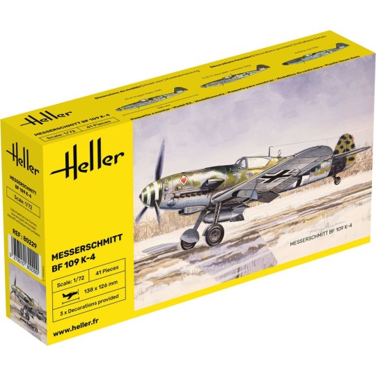 HEL-80229-Messerschmitt BF 109 K-4 1/72 Heller