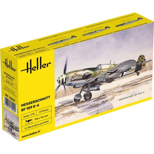 HEL-80229-Messerschmitt BF 109 K-4 1/72 Heller - HEL-80229