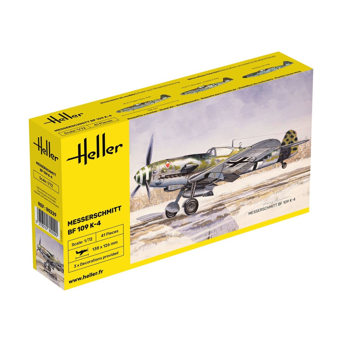 Messerschmitt BF 109 K-4 1/72 Heller Heller 80229 - 1