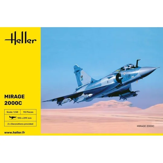 HEL-80426-Mirage 2000 C 1/48 Heller - HEL-80426