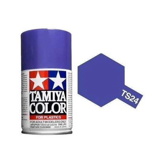 85024-Peinture bombe Violet brillant TS24 Tamiya