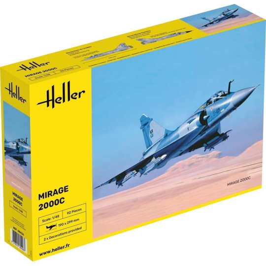 HEL-80426-Mirage 2000 C 1/48 Heller