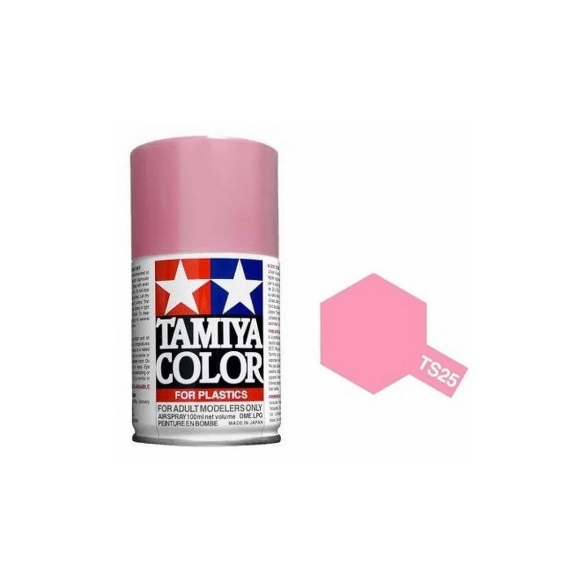 Peinture bombe Rose brillant TS25 Tamiya Tamiya 85025 - 1
