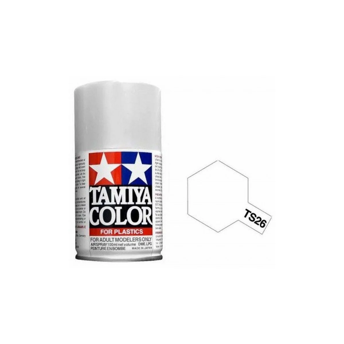 Paint bomb white pure brilliant TS26 Tamiya - 85026