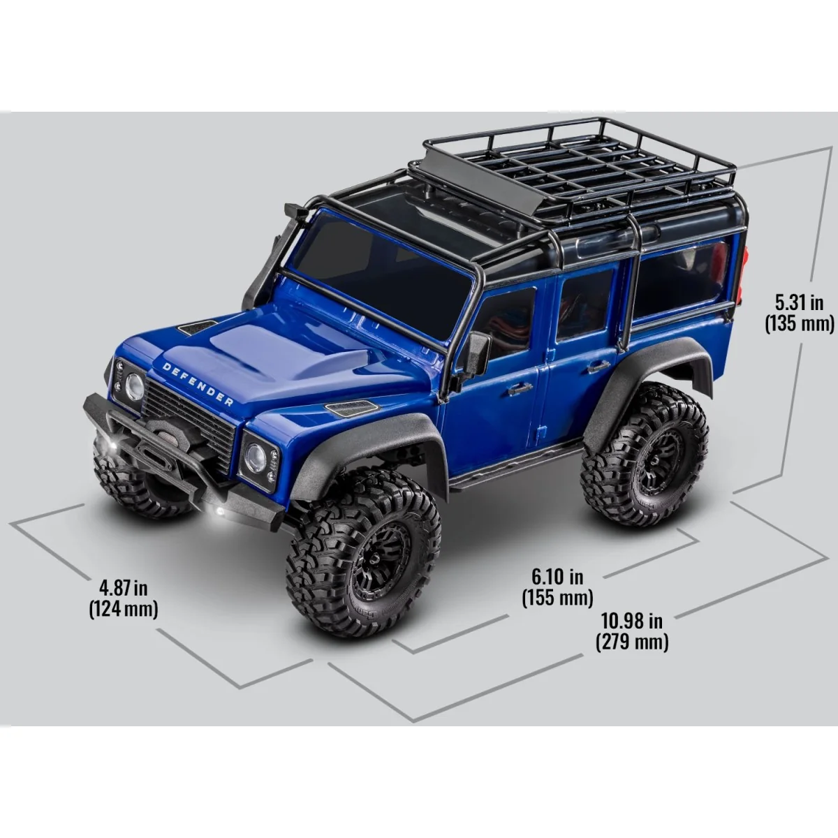 TRX-4M Land Rover Defender 4WD RTR Traxxas 97054-1 Traxxas TRX-97054-1 - 13