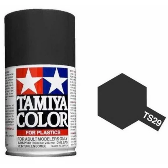 Paint bomb black satin TS29 Tamiya - 85029 85029-Tamiya TS29 Satin Black Spray Paint - 85029