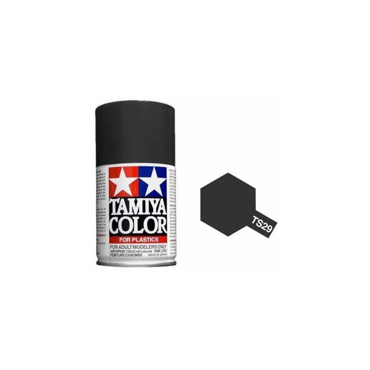 Paint bomb black satin TS29 Tamiya - 85029