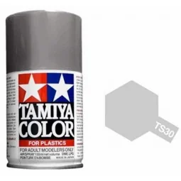 Tamiya TS30 Gloss Silver Spray Paint - 85030 - 85030