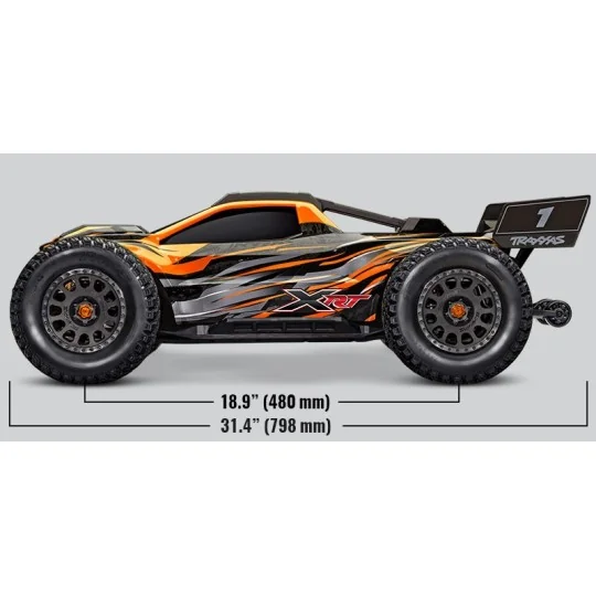 TRX-78086-4-XRT Race Truck 8S sans balais TQi - TSM 1/5 Traxxas