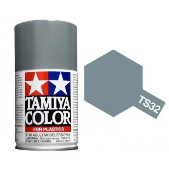 85032-Peinture bombe Gris Brume mat TS32 Tamiya