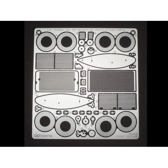 12054-Tyrrell 003 1971 GP Monaco 1/12 Tamiya