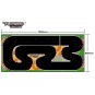 TB-760178-XXL track for Turbo Racing Micro Rally 1/76 (80x180 cm)