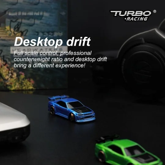 Micro Drift 1/76 RTR Turbo Racing Turbo Racing TB-C64 - 7 TB-C64-Micro Drift 1/76 RTR Turbo Racing - TB-C64
