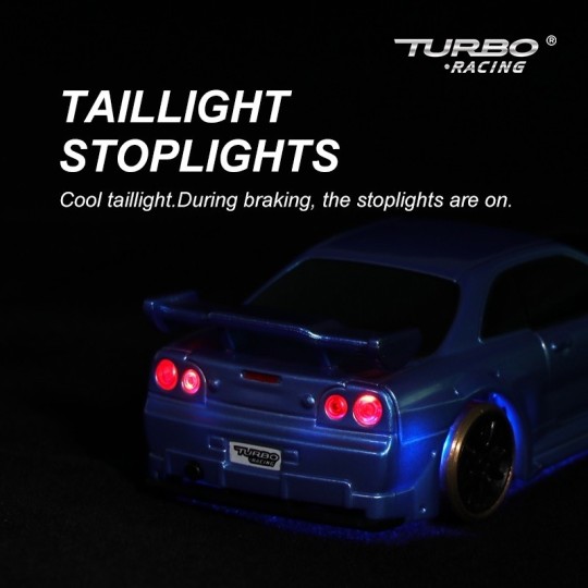 Micro Drift 1/76 RTR Turbo Racing Turbo Racing TB-C64 - 9 TB-C64-Micro Drift 1/76 RTR Turbo Racing - TB-C64