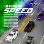 TB-C74-BK-Micro Sport Black 1/76 RTR Turbo Racing - TB-C74-BK