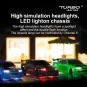 Micro Sport Black 1/76 RTR Turbo Racing Turbo Racing TB-C74-BK - 4 TB-C74-BK-Micro Sport Black 1/76 RTR Turbo Racing - TB-C74-BK